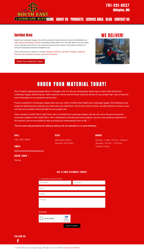 South East Landscape Supply | Fast Local Delivery