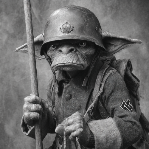 u3963761815 A dd goblin wearing a ww2 German uniform. Holding 38d8fbec a09c 426a a0c6 b35293f1fac3 2