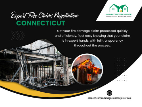 Dealing with a fire is stressful enough—the claims process shouldn’t add to your burden. With expert fire claim representation in Stamford, you can transform a frustrating, drawn-out process into a manageable path toward recovery.

Connecticut Fire Damage Claims Adjuster

Address: 28 Sunset Dr, Old Lyme, CT 06371

Read Our Blogs:
https://v.gd/sw9dhJ
https://is.gd/cBPnrO
https://tinyurl.com/2ae9p5jl

More Links:
https://is.gd/kEOZUr
https://v.gd/MFRzpM
https://tinyurl.com/2cxfgc3d