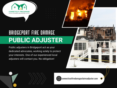 When dealing with fire damage, this disparity in representation is very important. Fire losses can be complex, involving not only visible destruction but also hidden smoke, soot, and water damage. A Bridgeport fire damage public adjuster has the knowledge and expertise to uncover every detail, ensuring nothing is overlooked in your claim.

Connecticut Fire Damage Claims Adjuster

Address: 28 Sunset Dr, Old Lyme, CT 06371

Read Our Blogs:
https://tinyurl.com/2c35j27n
https://is.gd/ucBoiw
https://v.gd/z7OgVp

More Links:
https://v.gd/GMi9ci
https://tinyurl.com/25errrmd
https://is.gd/G54Hdm