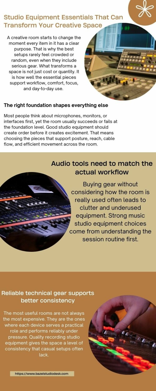 Studio Equipment Essentials That Can Transform Your Creative Space