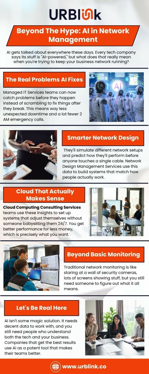 URBlink LLC offers reliable Cloud Computing Consulting Services designed to transform your IT infrastructure. Whether you’re adopting a hybrid, public, or private cloud, our experts ensure seamless integration, data protection, and maximum ROI through strategic consulting and implementation.

Visit Now:https://urblink.co/services/cloud-computing-services/