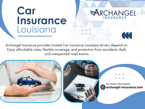 Understanding your coverage shouldn’t feel like decoding a legal document. Yet for many drivers, choosing the right Car Insurance Louisiana plan becomes overwhelming simply because they’re unsure what each type of protection actually means for them. At Archangel Insurance, the goal is to help Louisiana drivers feel confident, informed, and fully protected — not confused by jargon or unsure about what they're paying for.

Official Website - https://archangel-insurance.com/car-insurance-louisiana/

Find Us On Google Map - https://maps.app.goo.gl/PyJzYTFJGUZeEwPBA

Archangel Insurance

Contact Us - 
Address - 3527 Ridgelake Dr STE 200, Metairie, LA 70002, United States
Phone No - +1 (504) 290-0650

Read Our Blogs - 
https://medium.com/@archangelinsurance/home-insurance-louisiana-89efd2087a01
https://penzu.com/p/e3210e5fcbc8a0db

More Links - 
https://www.anibookmark.com/user/archangelinsurance.html
https://dzone.com/users/5310070/archangelinsurance.html
https://archangelinsurance.quora.com/
https://heylink.me/archangelinsurance