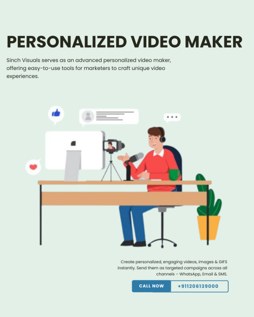 Personalized video maker