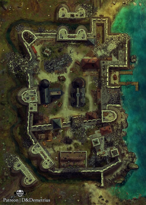 coastal castle ruins gridless resize