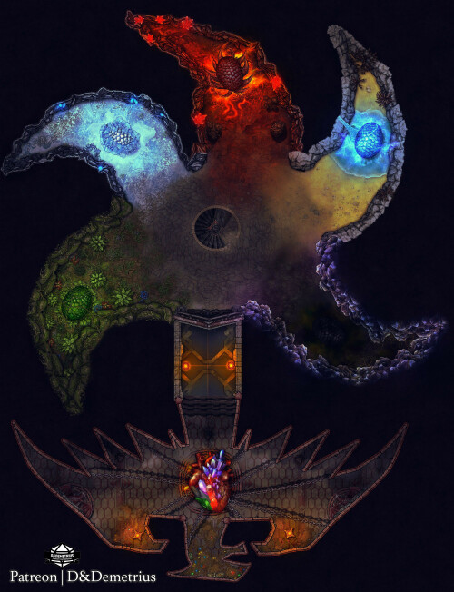 dragon temple to tiamat egg nest tiamats heart