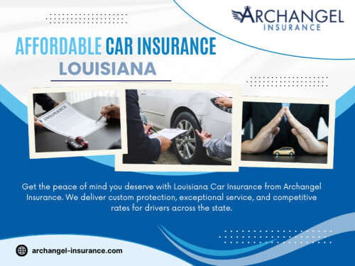 Without enough liability protection, even a simple accident can become financially overwhelming.
This is why many drivers looking for Affordable Car Insurance Louisiana still choose higher liability limits — because “cheap” insurance doesn’t feel cheap when it leaves you under protected.

Official Website - https://archangel-insurance.com/car-insurance-louisiana/

Find Us On Google Map - https://maps.app.goo.gl/PyJzYTFJGUZeEwPBA

Archangel Insurance

Contact Us - 
Address - 3527 Ridgelake Dr STE 200, Metairie, LA 70002, United States
Phone No - +1 (504) 290-0650

Read Our Blogs - 
https://archangelinsura.livejournal.com/1205.html
https://archangelinsurance.wordpress.com/

More Links - 
https://linkin.bio/archangelinsurance/
https://independent.academia.edu/archangelinsurance
https://www.viki.com/collections/4070717l
https://soundcloud.com/archangelinsurance