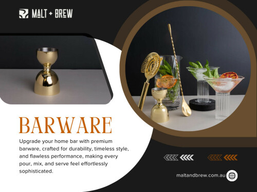 Luxury is rarely loud. The most expensive-looking Barware usually features simple silhouettes, clean lines, and restrained detailing. Minimal design allows the materials and craftsmanship to stand out.

 Malt & Brew
Address: 1/22 Westpool Drive, Hallam, Victoria 3803, Australia
Phone: +61 423 032 090

For more Information :  https://maltandbrew.com.au/collections/barware-bundles

Google Map: https://goo.gl/maps/6E6GLMhRsbiSQV577

Read Our Blogs:
https://maltandbrew.blogspot.com/2026/01/anniversary-gifts-for-him.html
https://maltandbrewaus.wordpress.com/2026/01/19/barware-gifts/
https://maltandbrewaus.wixsite.com/maltandbrew/post/cocktail-shaker-gift-set

More Links:
https://medium.com/@maltandbrewaus
https://www.quora.com/profile/Malt-and-Brew
https://znap.link/maltandbrew