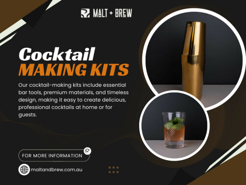 If you want a Cocktail Shaker Set that includes the essentials (without filler tools) and looks gift-worthy, explore the curated Cocktail Making Kits at Malt & Brew. Their barware bundles are designed to make mixing drinks easy for beginners while still feeling premium for experienced cocktail lovers perfect for upgrading your home bar or gifting someone who’ll actually use it.

 Malt & Brew

Address: 1/22 Westpool Drive, Hallam, Victoria 3803, Australia

Phone: +61 423 032 090

 

For more Information :  https://maltandbrew.com.au/collections/barware-bundles

 

Google Map: https://goo.gl/maps/6E6GLMhRsbiSQV577

 

Read Our Blogs:

https://maltandbrew.weebly.com/blog/barware

https://67824ace99913.site123.me/blog/cocktail-shaker-set

https://maltandbrew-04.webselfsite.net/blog/2026/01/15/cocktail-glasses

 

More Links:

https://about.me/maltbrew

https://soundcloud.com/maltandbrew

https://MySlink.app/maltandbrewaus