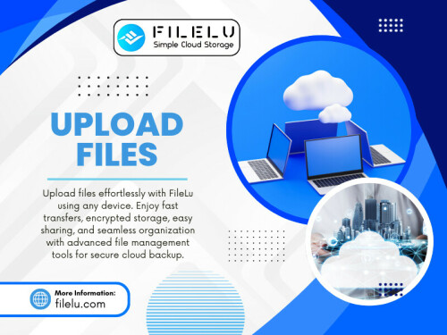 If you’ve ever struggled with slow transfers, full hard drives, or unreliable email attachments, here’s how FileLu’s cloud-based tools can transform the way you upload files, store them, and share them across devices.

Get in Touch: FILELU, LLC,Florida, USA

Read Our Blogs:​​​​​​​

https://filelucom.weebly.com/
https://filelucom.tumblr.com/
https://filelucom.medium.com/

More Links:

https://linktr.ee/filelu
https://heylink.me/filelu/
https://campsite.bio/filelu