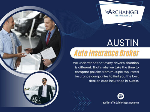 If you want Affordable auto insurance Austin TX without sacrificing real protection, this checklist will show you exactly how smart drivers save money. With the help of a trusted Austin auto insurance broker like Archangel Insurance, you can negotiate confidently and walk away with coverage that actually fits your needs.

Official Website - https://austin-affordable-insurance.com/auto-insurance/

Find us on Google Map - https://maps.app.goo.gl/DgM8uwRpWbHRrGkW8

Archangel Insurance Austin
Contact Us -
Address - 901 Mopac Expressway South, Building 1, Suite 300, Austin, Texas 78746
Phone No - 737-257-6007

Read Our Blogs - 
https://archangelinsuranceaustin.medium.com/commercial-insurance-austin-tx-211852dd3eaa
https://penzu.com/p/2e9495869a1d216f

More Links - 
https://linkfly.to/archangelinsuranceaustin
https://allmyfaves.com/archangelinsuranceaustin
https://archangelinsuranceaustin.start.page