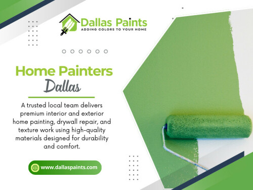 The truth is that even the best paint job needs proper care. The difference between paint that looks good for three years and paint that still looks great after ten often comes down to maintenance. This is something experienced Home Painters Dallas professionals understand well, and it is something homeowners can manage with a few consistent habits.

Contact :Dallas Paints
Address: 2427 Allen St, Dallas, TX 75204
 Phone: (214) 978-4400

Find Us On Google Map: https://maps.app.goo.gl/JUwfMorJhrE3fb626

 Read Our Blog:
https://paintsdallas.wordpress.com/
https://dallaspaints.wixsite.com/dallaspaints
https://dallaspaints.weebly.com/


More Links:
https://dallaspaints.c8ke.me
https://gravatar.com/dallaspaintshouse
https://disqus.com/by/dallaspainters/about/