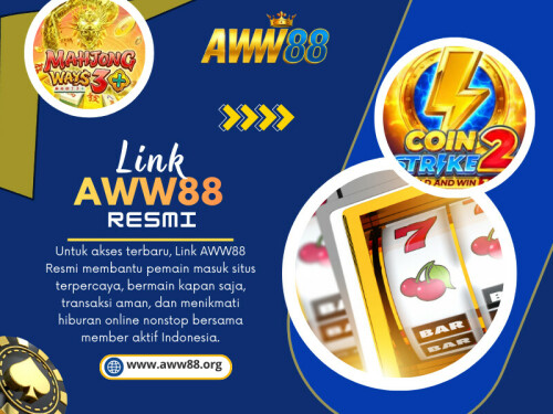 Banyak pengguna baru belum menyadari betapa pentingnya menggunakan link aww88 resmi. Selain memastikan keamanan, link resmi juga menjamin bahwa Anda mendapatkan sistem yang diperbarui dan dukungan yang sesuai.

Menggunakan link tidak resmi berisiko menimbulkan masalah teknis maupun kesalahpahaman. Oleh karena itu, selalu biasakan mengakses melalui sumber yang benar.

Read Our Blogs -
https://aww883.wordpress.com/
https://aww88indonesia.weebly.com/
https://aww88.brushd.com/entry/26836

More Links -
https://bio.site/aww88
https://www.quora.com/profile/Aww88indonesia
https://dzone.com/users/5478670/aww88.html