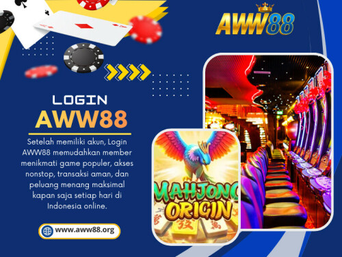 Setelah berhasil melakukan login aww88, pengguna dapat menikmati platform dengan lebih percaya diri dan nyaman. Pada akhirnya, pengalaman hiburan digital yang baik selalu dimulai dari langkah awal yang tepat, dan AWW88 menyediakan fondasi yang cukup jelas bagi siapa pun yang ingin memulainya.

Read Our Blogs -
https://penzu.com/p/11391b437fe72cad
https://aww88indonesia.wixsite.com/aww88
https://aww88indonesia.weebly.com/

More Links -
https://mez.ink/aww88indonesia
https://aww88indonesia.livejournal.com/profile/
https://www.blurb.com/user/aww88