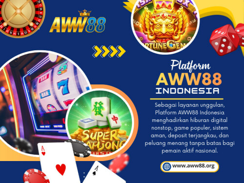 Bagi banyak orang, mencoba sebuah platform hiburan digital untuk pertama kalinya sering kali terasa membingungkan. Bukan karena sulit, tetapi karena terlalu banyak informasi yang tersebar dan tidak semuanya jelas atau dapat dipercaya. Hal ini juga sering terjadi ketika seseorang pertama kali mendengar tentang platform aww88 Indonesia dan ingin mengetahui bagaimana cara memulainya dengan benar.

Read Our Blogs -
https://aww88indonesia.wixsite.com/aww88
https://aww88.brushd.com/entry/26836
https://penzu.com/p/11391b437fe72cad

More Links -
https://campsite.bio/aww88indonesia
https://disqus.com/by/aww88/about/
https://www.magcloud.com/user/aww88