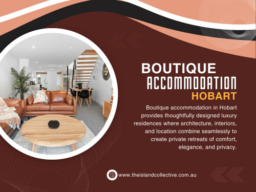 With Boutique accommodation Hobart, service is often more intuitive. Hosts know when to intervene and when to leave guests alone, which is crucial in building trust and feeling comfortable during the stay.

The Island Collective

Address: Hobart, Tasmania, 7000

Phone Number : +61400101466