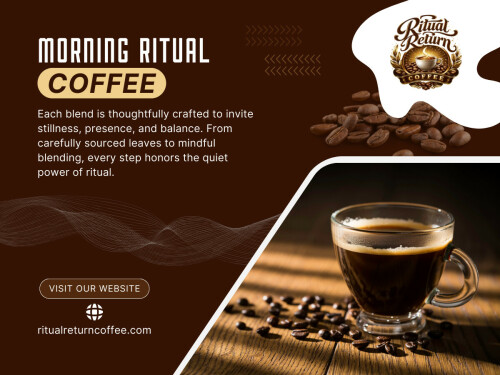 A mindful morning ritual coffee doesn’t solve problems. It softens your relationship with them. And that softening is what can make all the difference between feeling overwhelmed and feeling resilient

Read our Blogs:
https://ritualreturncoffee.wordpress.com
https://ritualreturncoffee.tumblr.com/
https://medium.com/@ritualreturncoffee/spiritual-coffee-experience-a32b4f0869ef

Related Links:
https://linktr.ee/ritualreturncoffee
https://www.flickr.com/people/ritualreturncoffee/
https://www.blurb.com/user/ritualcoffee