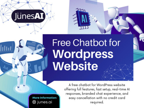 A Free Chatbot for WordPress Website Trial can be tempting, especially for smaller sites. While some free tools are well built, others introduce limitations that surface later.

Read Our Blogs:
https://aijunes.medium.com/
https://junesai.mystrikingly.com/
https://697498737a1e6.site123.me

More Links:
https://mez.ink/junesai/aijunes
https://junesai.peatix.com/
https://twitback.com/junesai
https://maps.roadtrippers.com/people/junesai